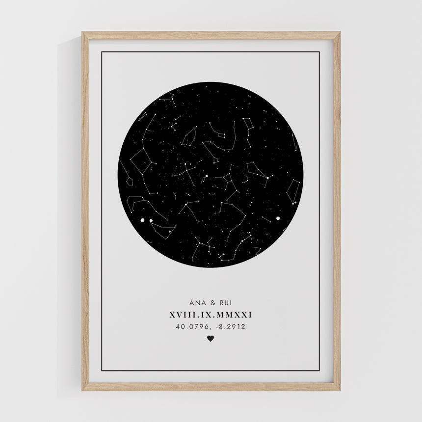 Mapa de Estrelas • Vintage