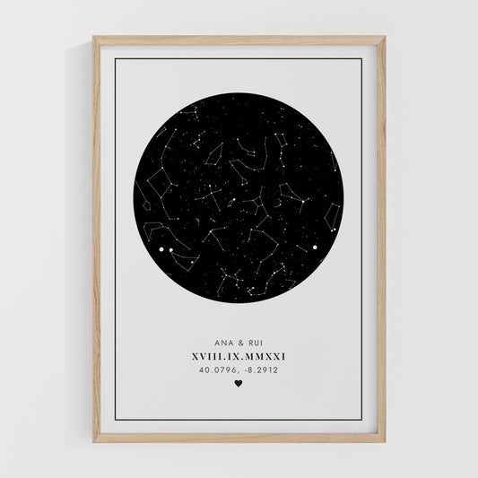 Mapa de Estrelas • Vintage