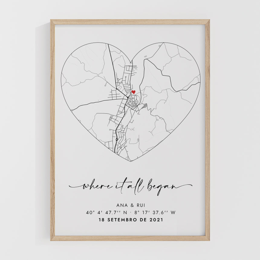 Mapa de Local • Romantic