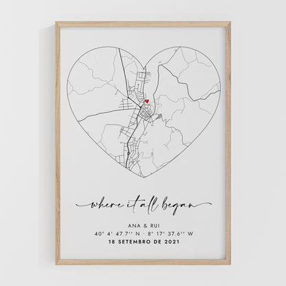 Mapa de Local • Romantic